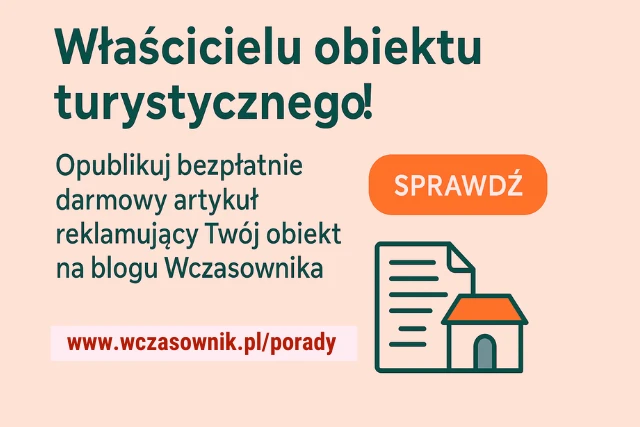 Darmowa promocja obiektu turystycznego